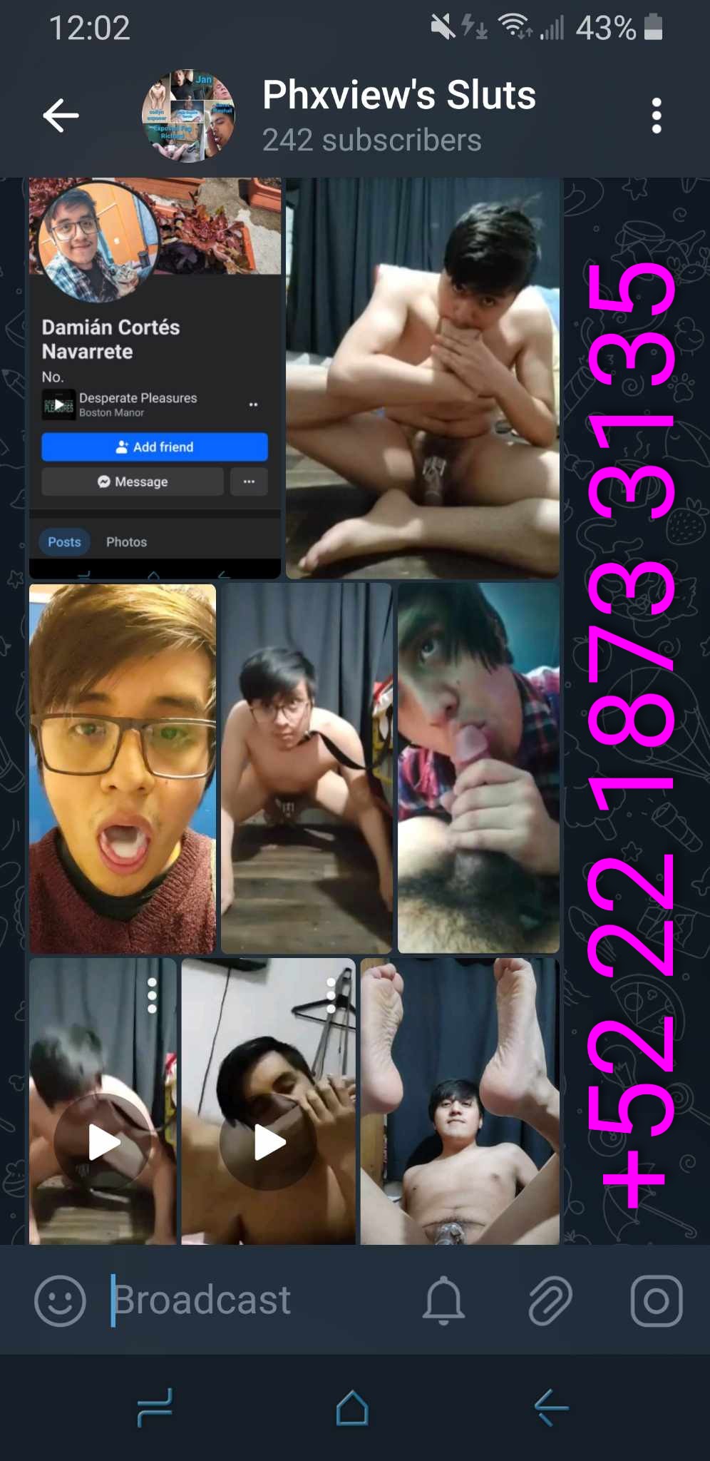 Mexican f*g exposed Damian Cortes ruined