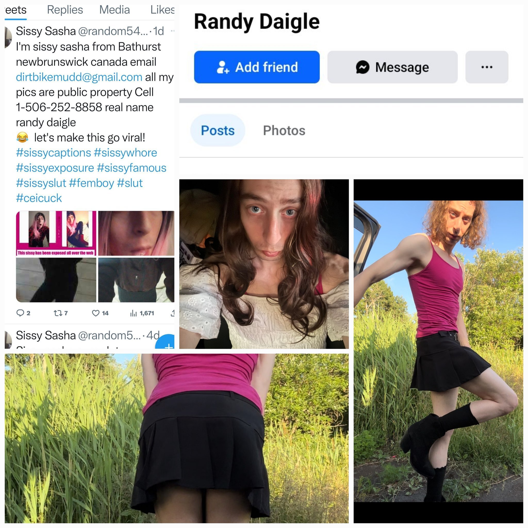 Sissy Sasha make expose forever
