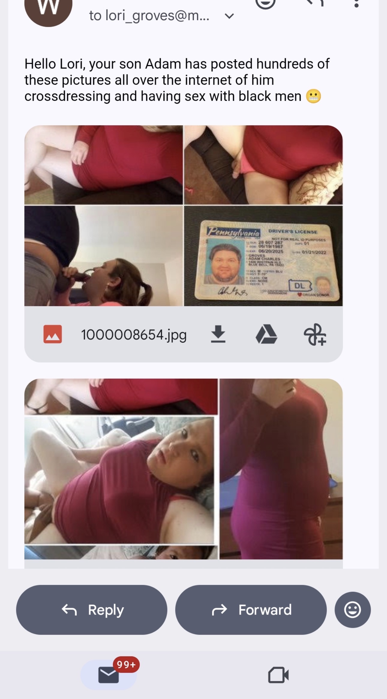 BBC Sissy Exposed to Mom!