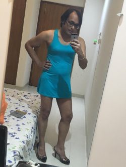 sissy Trisha Ghose….. brown skin Indian f*ggot gay homo