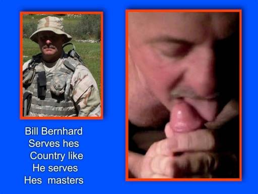 Bill Bernhard Sucking Cock in Houston, Texas
