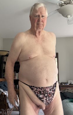 Tiny penis Randal wears panty