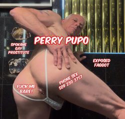 Sissy Perry Spokane gay sub exposed