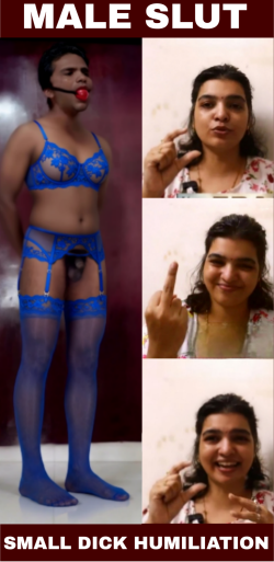Small dick male sl*t humiliation