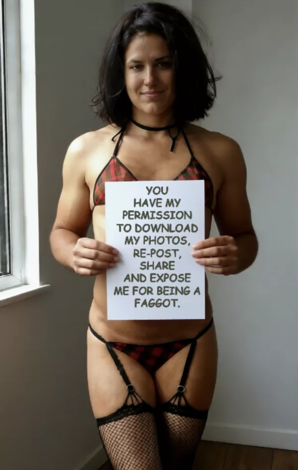 I’m a total f*ggot