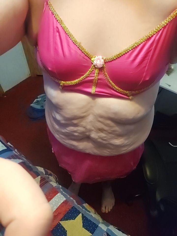 Horny little sissy