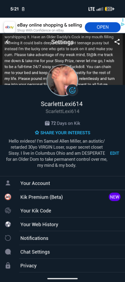 30yo Autistic Closet Sissy VIRGIN seeks PERMANENT IRL DADDY