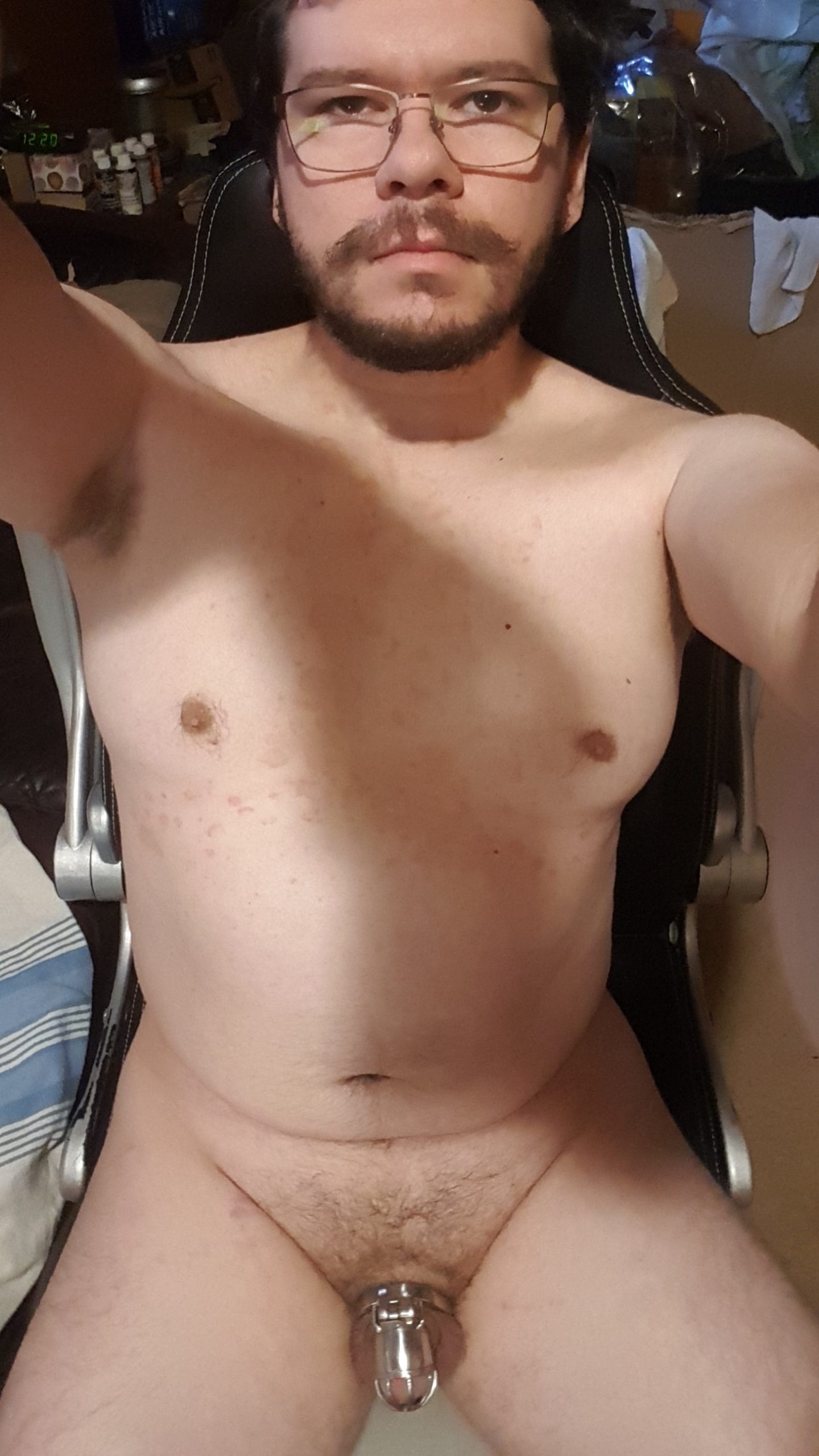 Lost a bet.