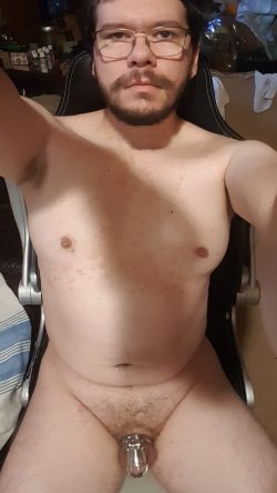 Lost a bet.