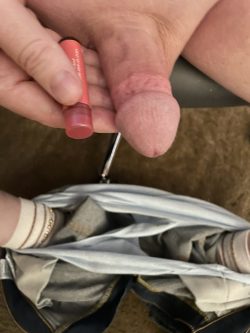 sissytimmi – Fully erect and tiny. There is no denying it
