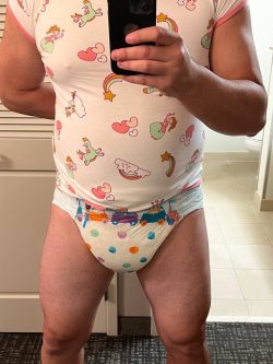 Diapered Sissy f*ggot — Needs to be Exposed