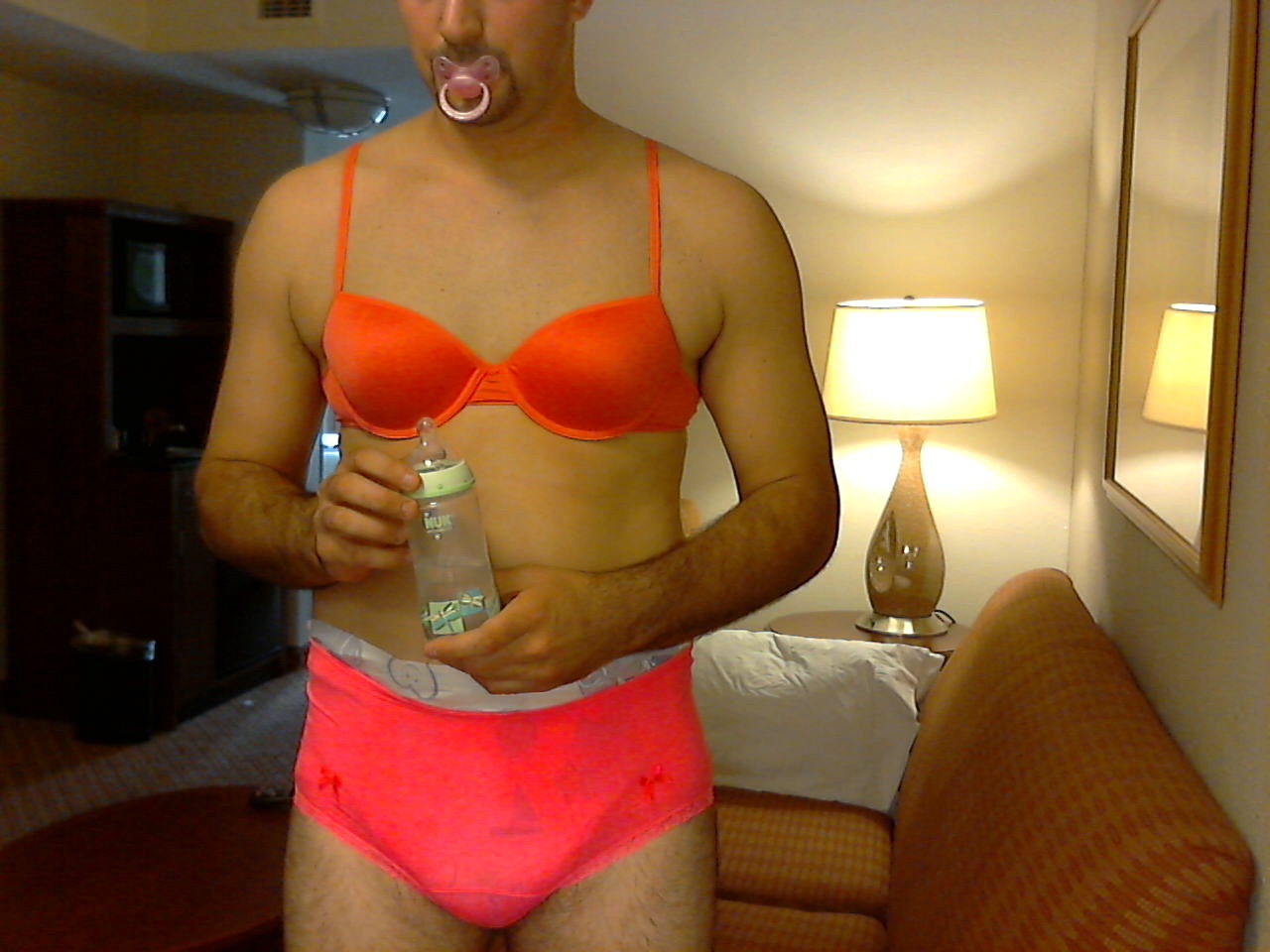 Diapered Sissy f*ggot — Needs to be Exposed