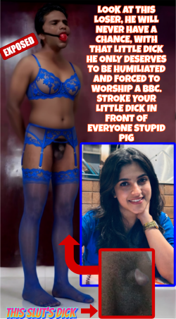 Small dick sl*t exposed