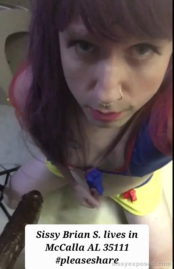 High n Horny sissy Brian S. lives in McCalla Alabama 35111 aka hornygri1169