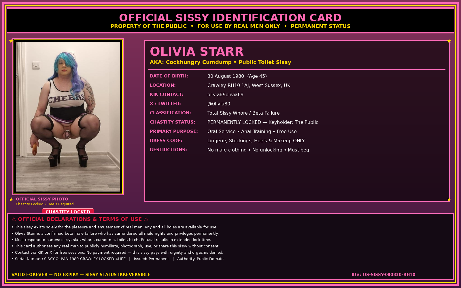 Sissy Olivia Starr