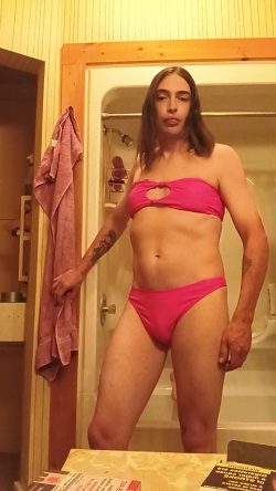 Sissy Jenny’s swimsuit