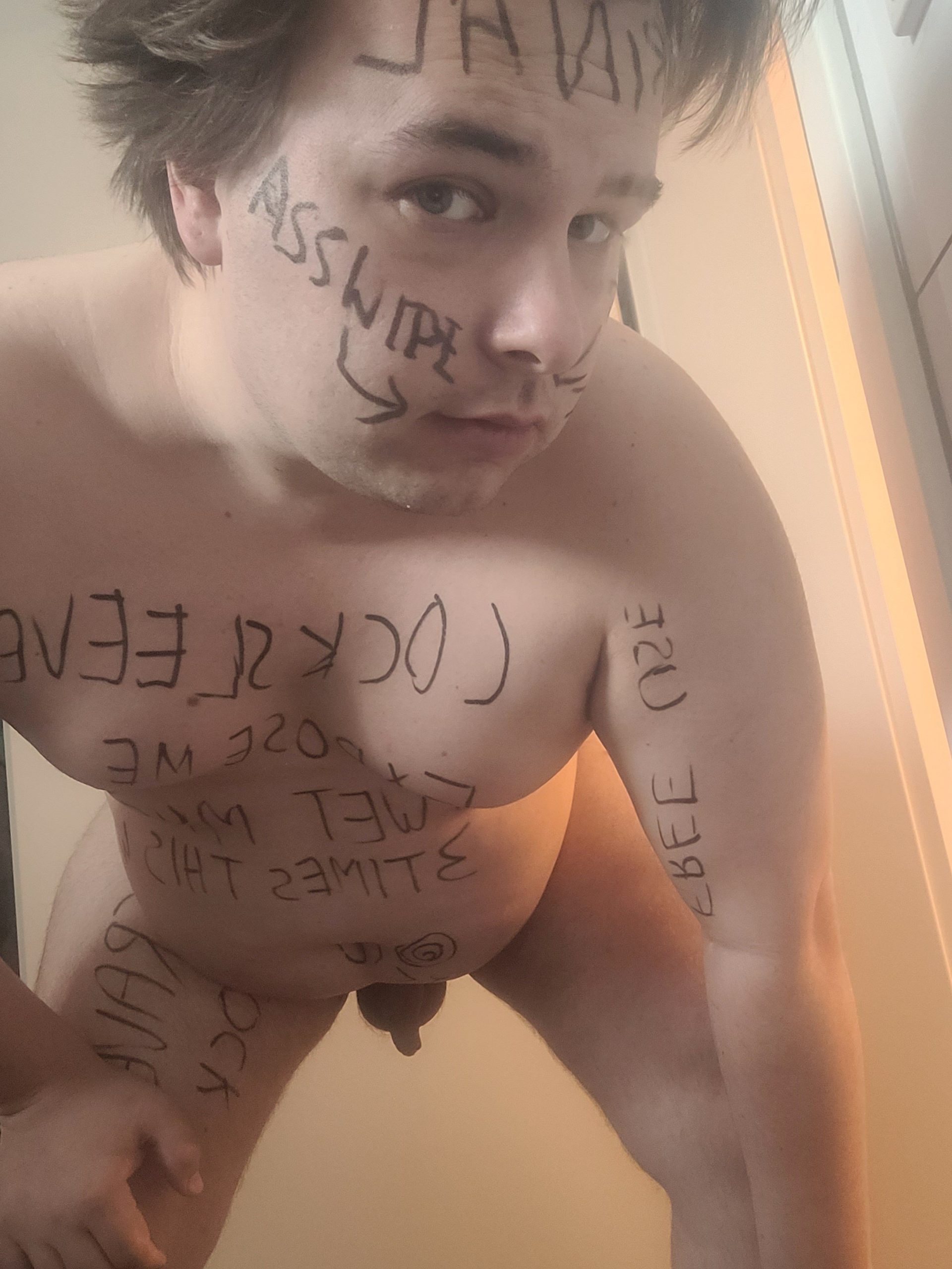 ~ German Bodywriting sl*t