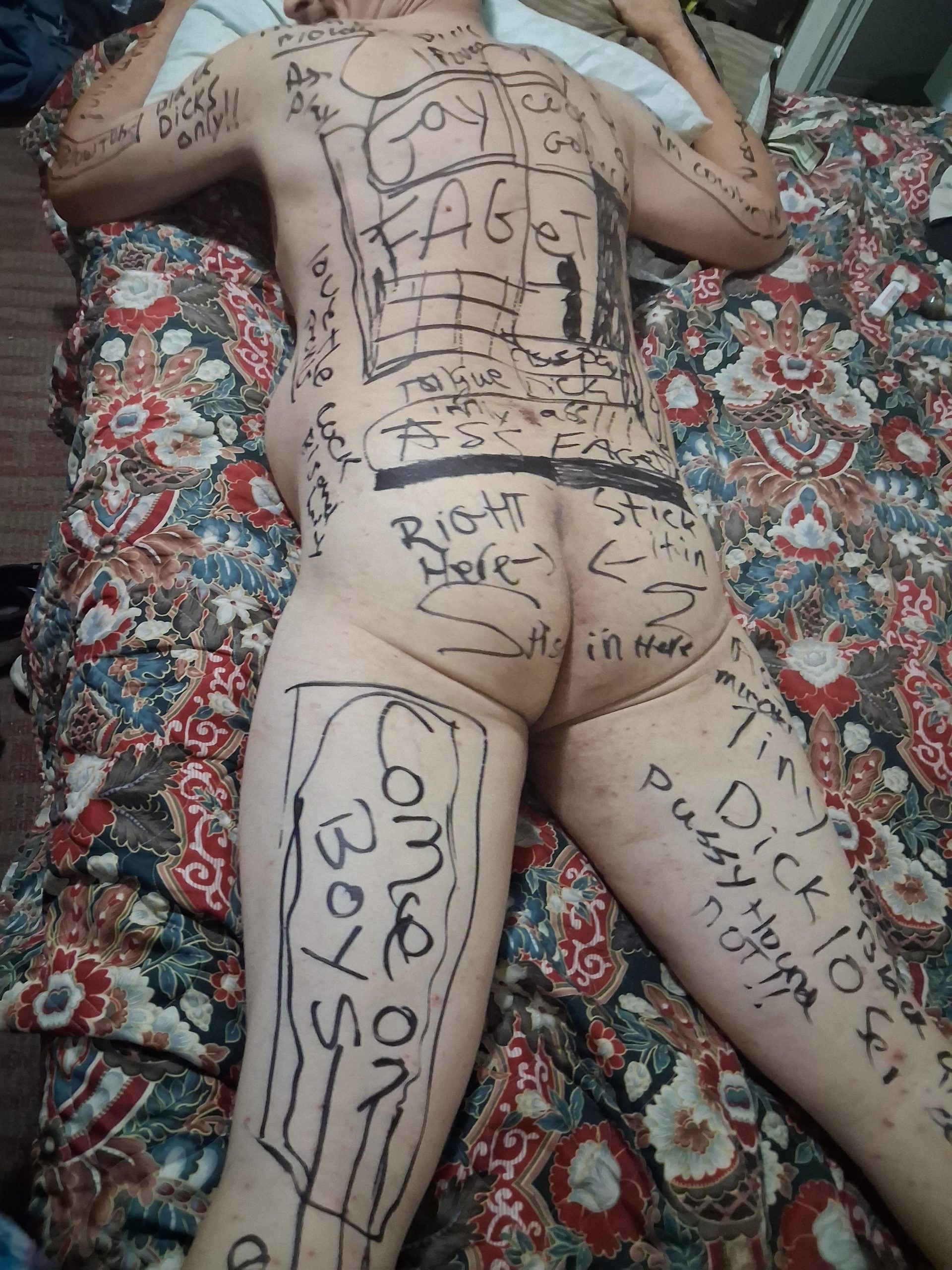 Being a canvas for people online to mark me up