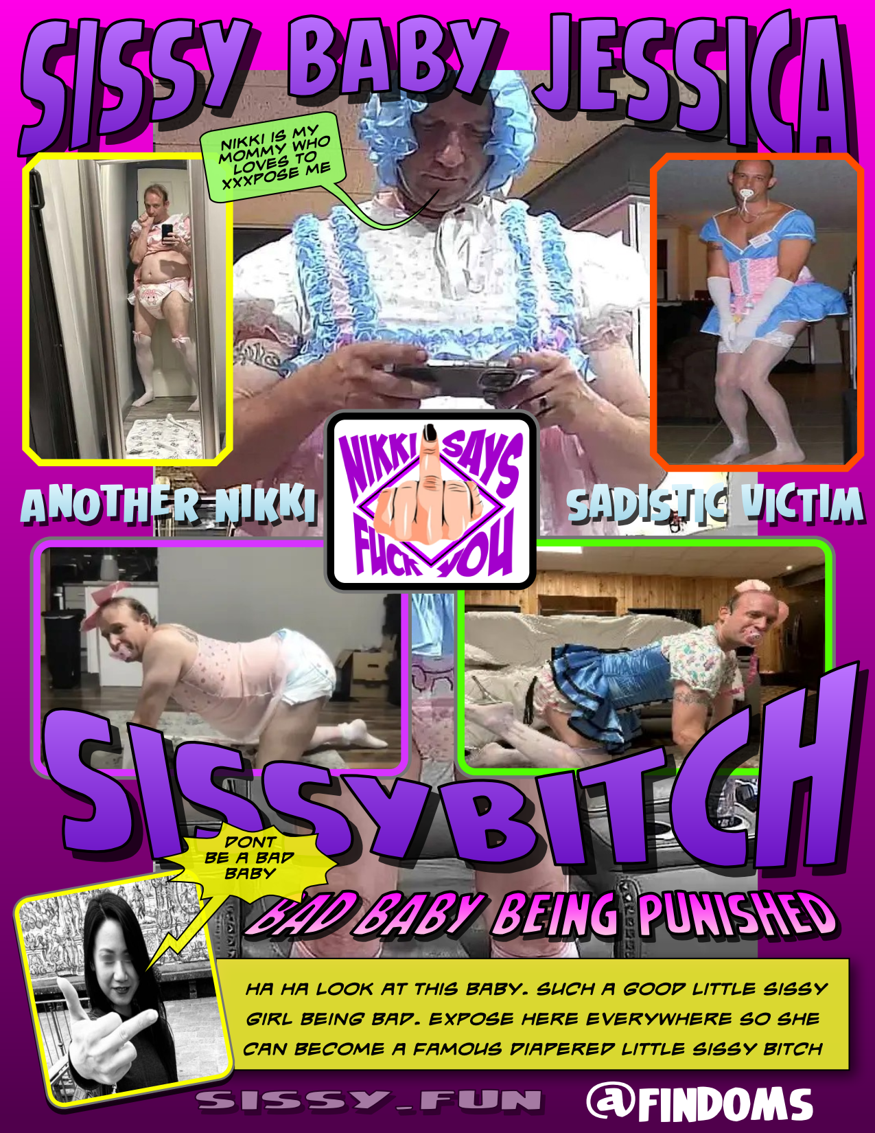 JAMES TORREY EXPOSED STICKY POST – EXPOSE THIS SISSY BABY JESSICA