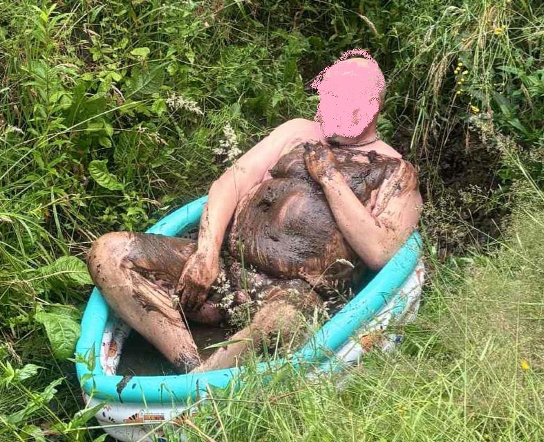 Dirty piggy!