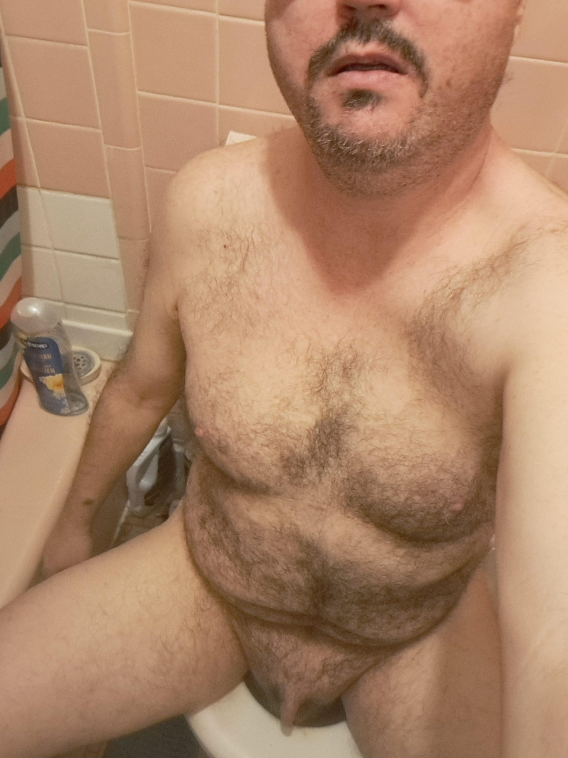 Little Dick Bitch on the toilet