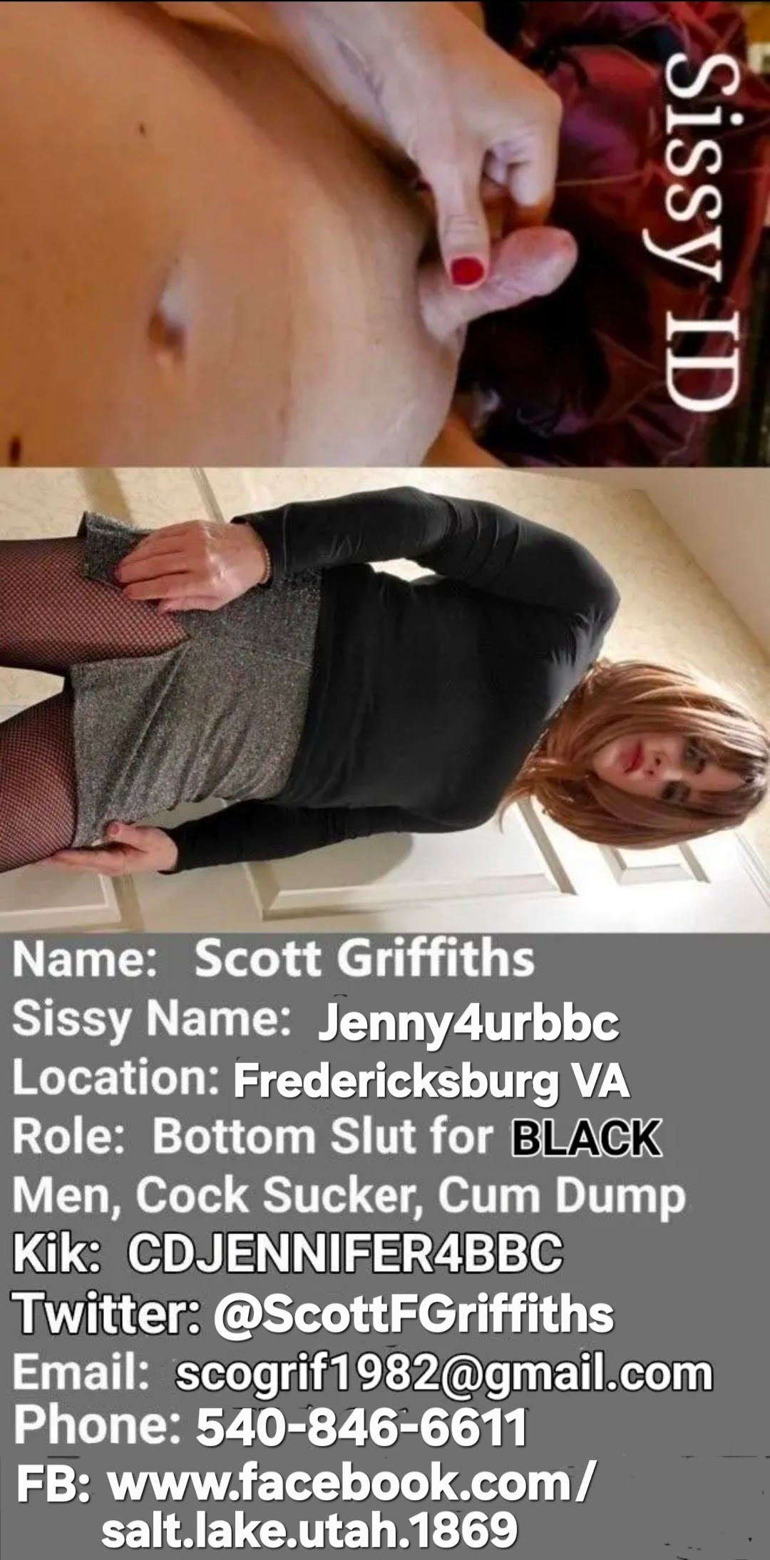 Failed husband and secret sissy sl*t from Virginia