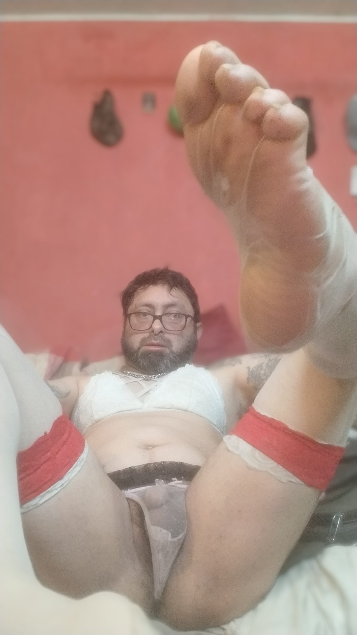 Feets and new thong
