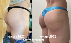 my ass transforming 4 years..