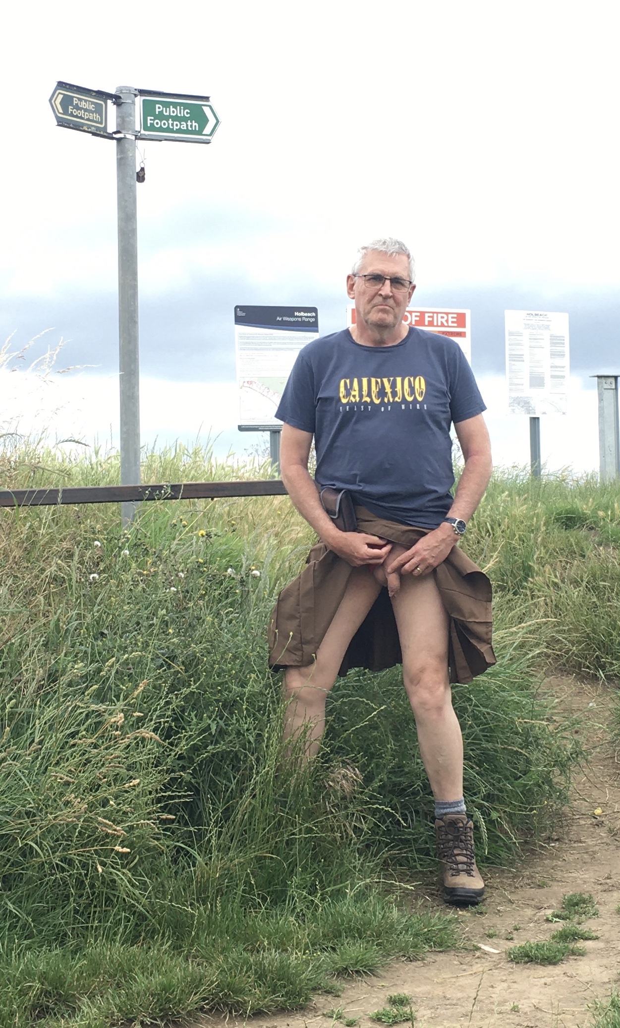 Flashing in a kilt