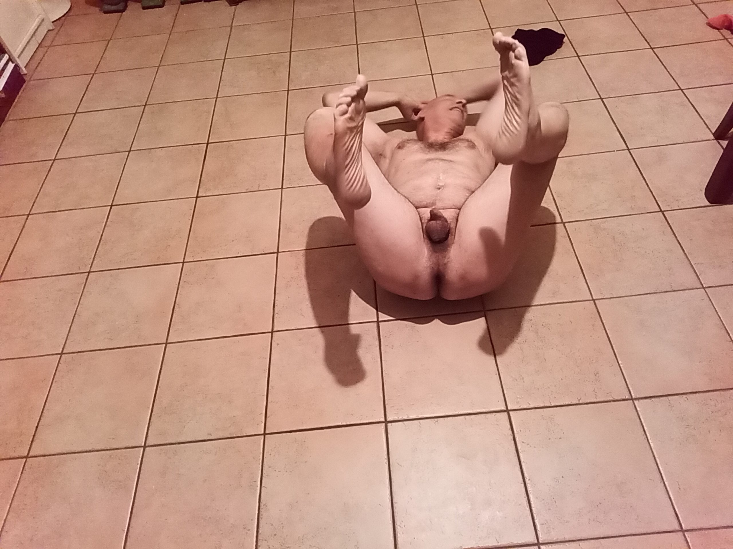 ~ Exposing myself naked and degraded
