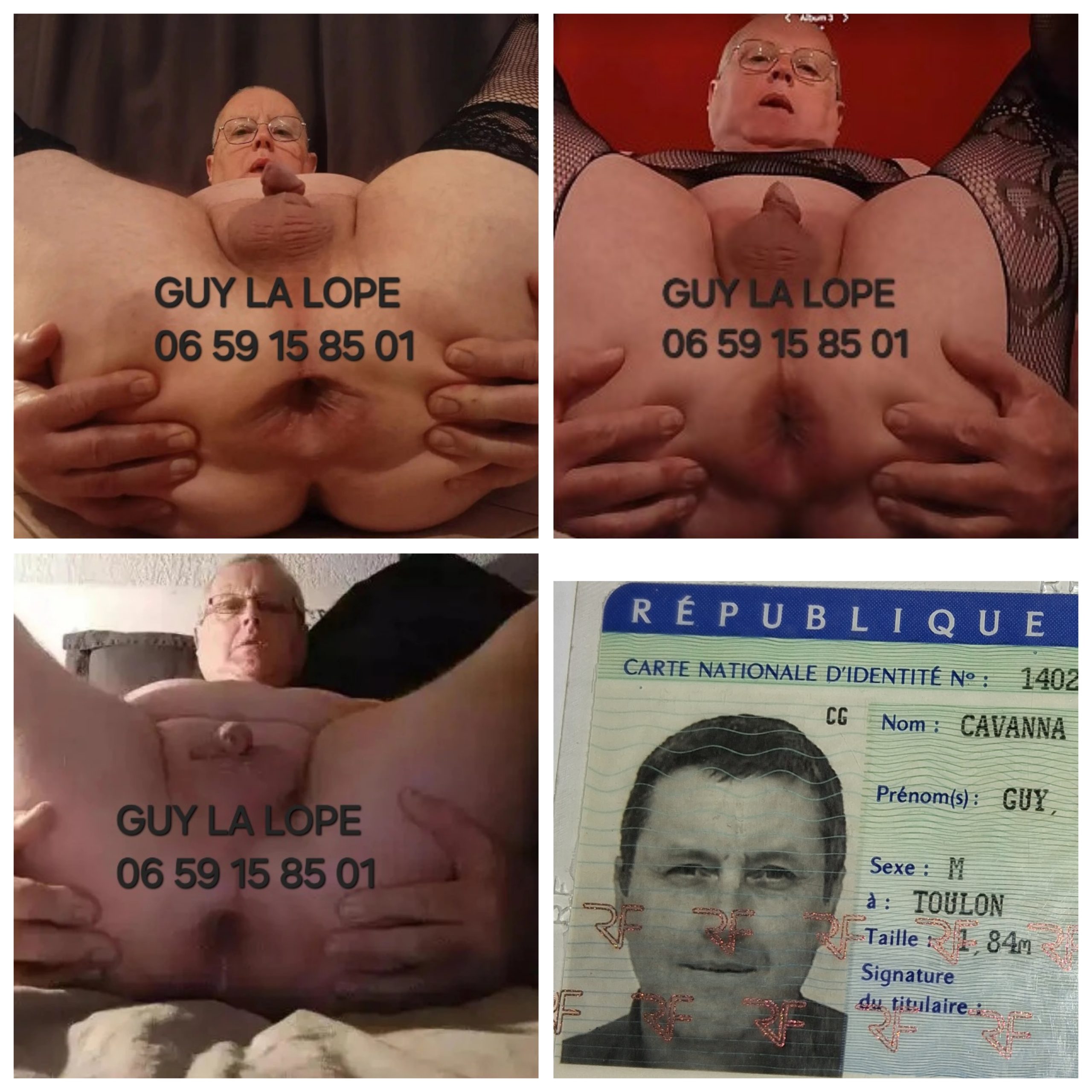 Guy la lope de Toulon videuse de couille