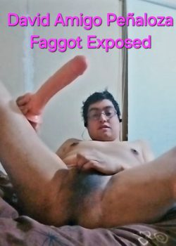 Chilean f*ggot exposed