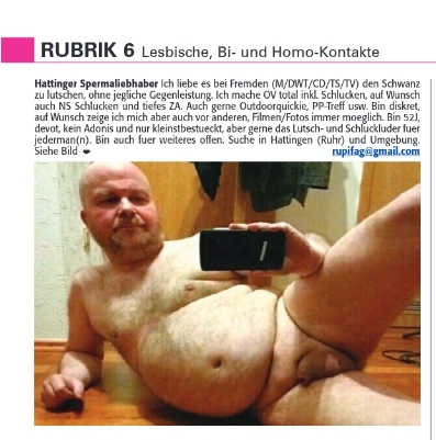 #Hattingen #NoLimit #Schwuchtel sucht extreme #Treffen