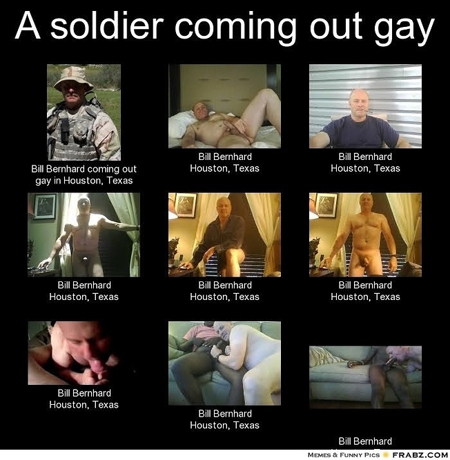 Soldier Bill Coming Out Gay Houston,Texas