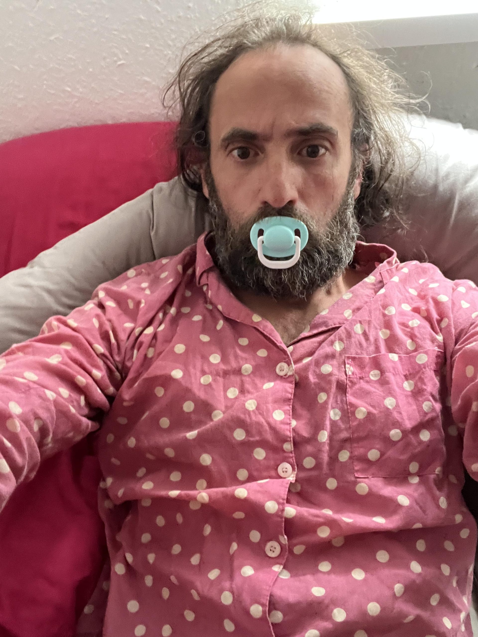 Bedwetter Emily  – BedwetterEmily wakes up soaked in a Disney nappy again