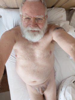Naked wanker