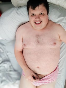 Chubby femboy exposed
