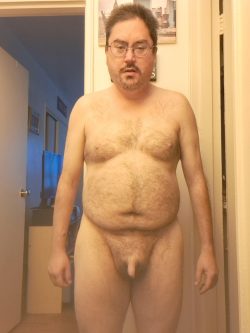 Ugly little dick loser on display