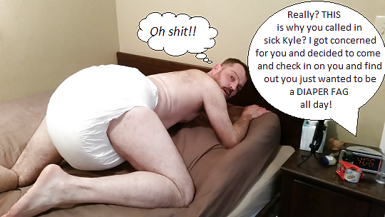 Kyle Blebjorn – Diaper-f*g Captions