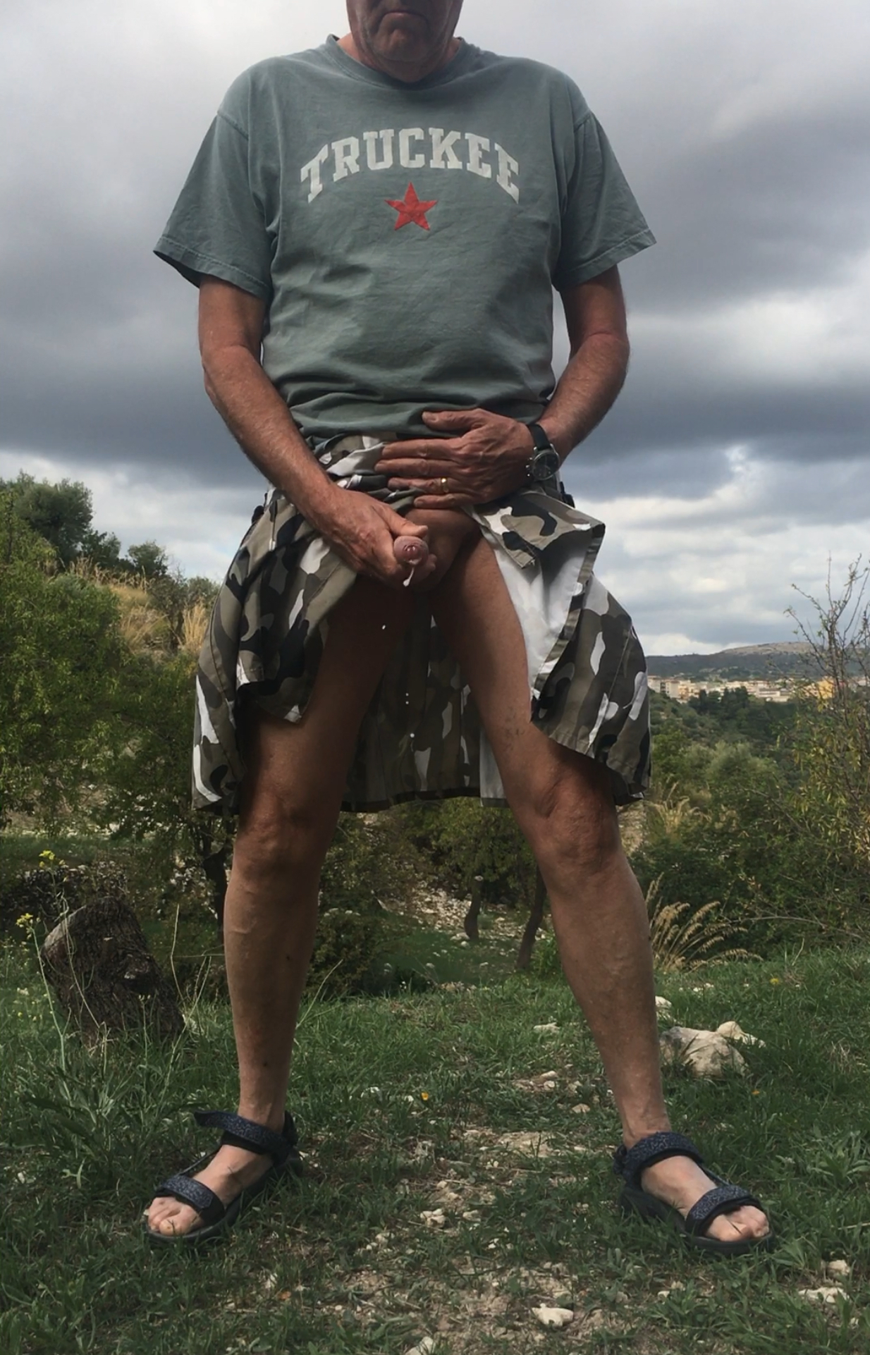 Kilted Flasher
