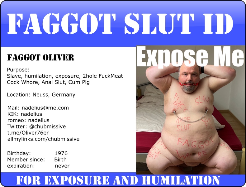 faggot Oliver