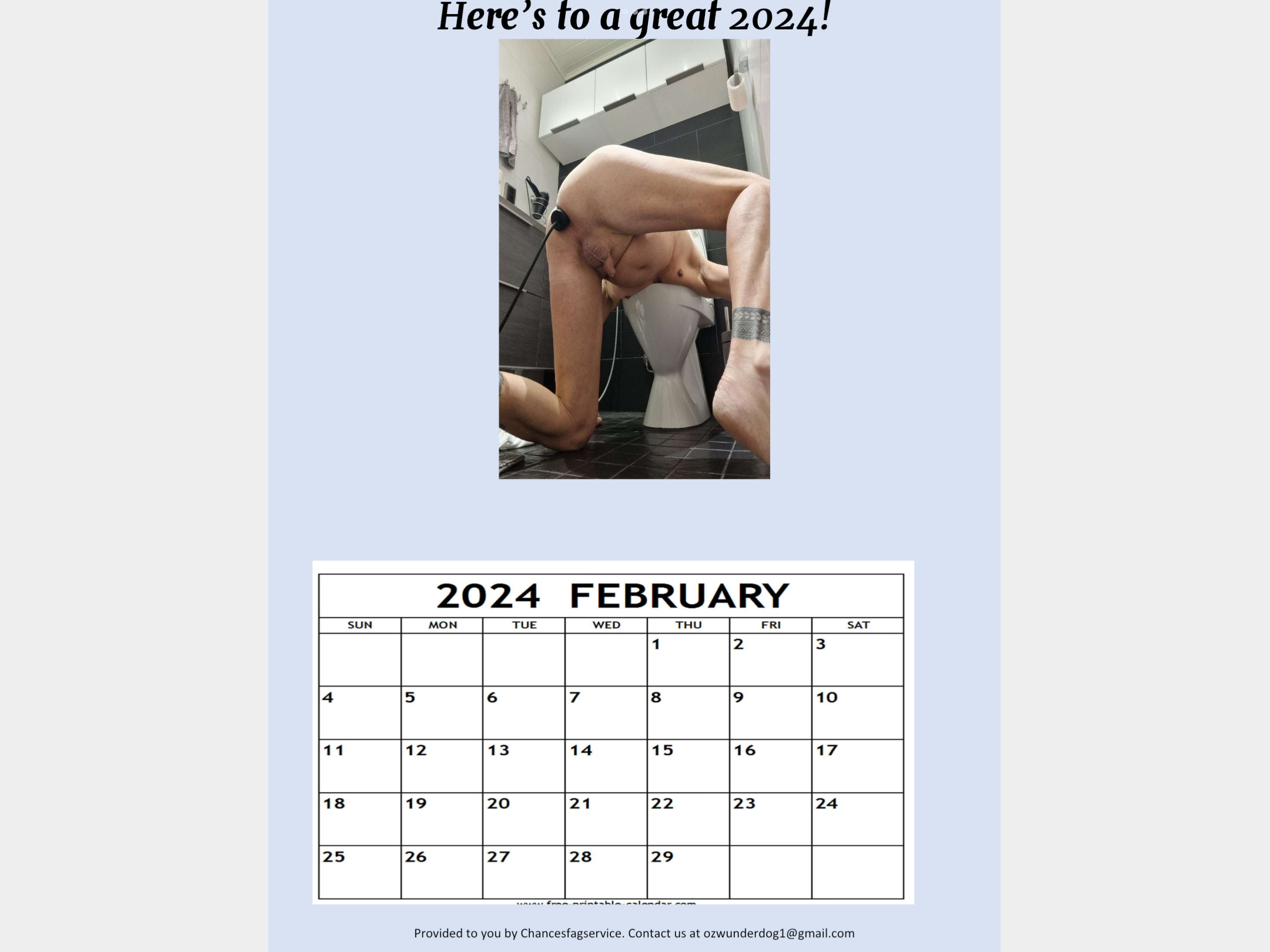 Pig faggots 2024 1st quarter calendar