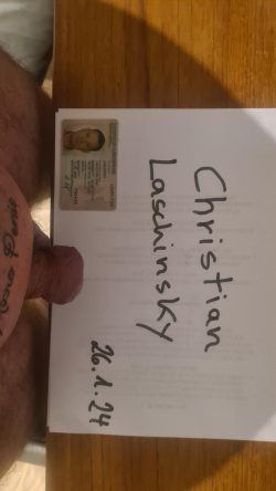 I AM A LOOSER WITH A VERY TINY DICK: MY NAME IS CHRISTIAN LASCHINSKY