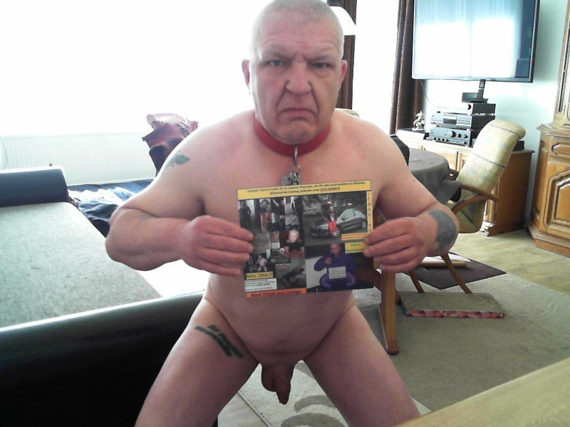 German submissive pathetic fagot for Exposure