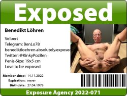 Benedikt Löhren, Gay, Bottom und Cumslut aus Velbert