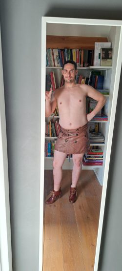 Exposed sissyfaggot @ work
