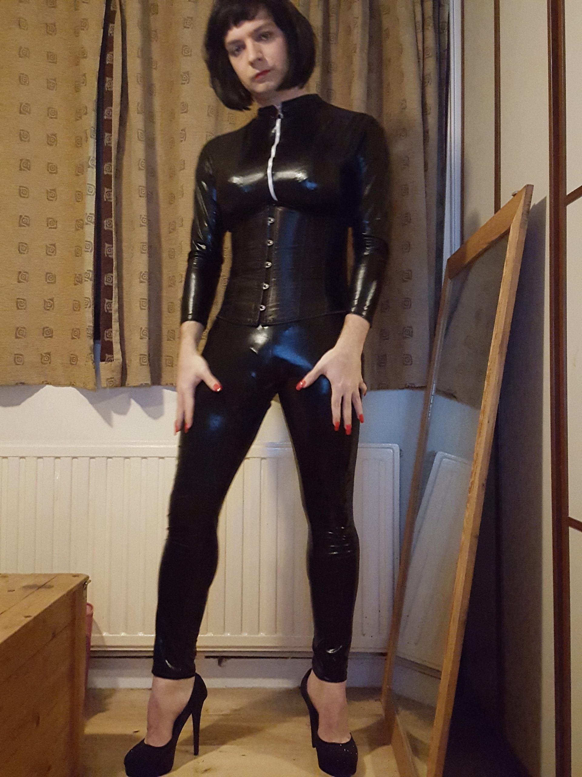 Pvc Sissy Emily