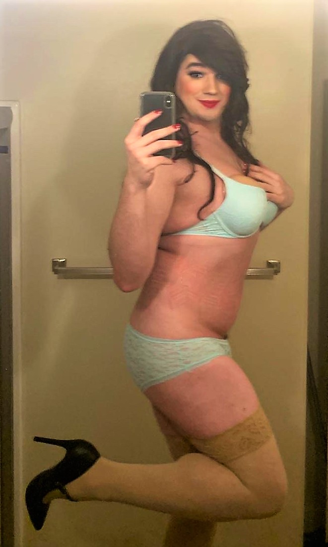 bra and panty sissy