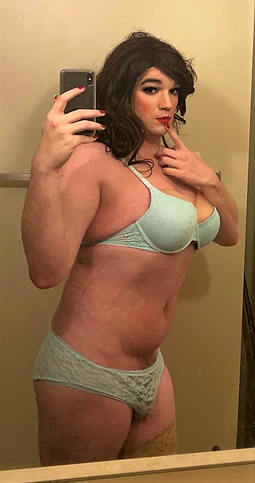 bra and panty sissy