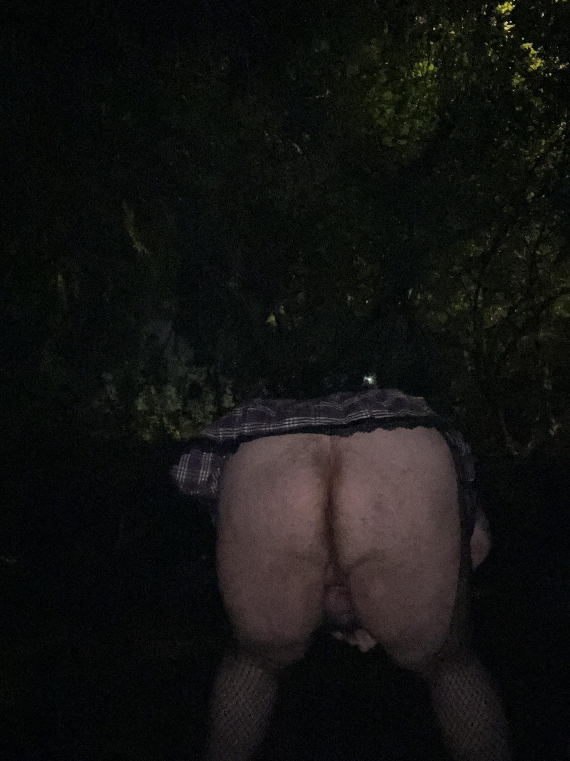 Outdoor Sissy fag